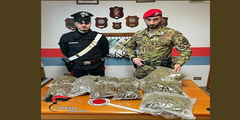 Plati (RC): rinvenute munizioni e droga